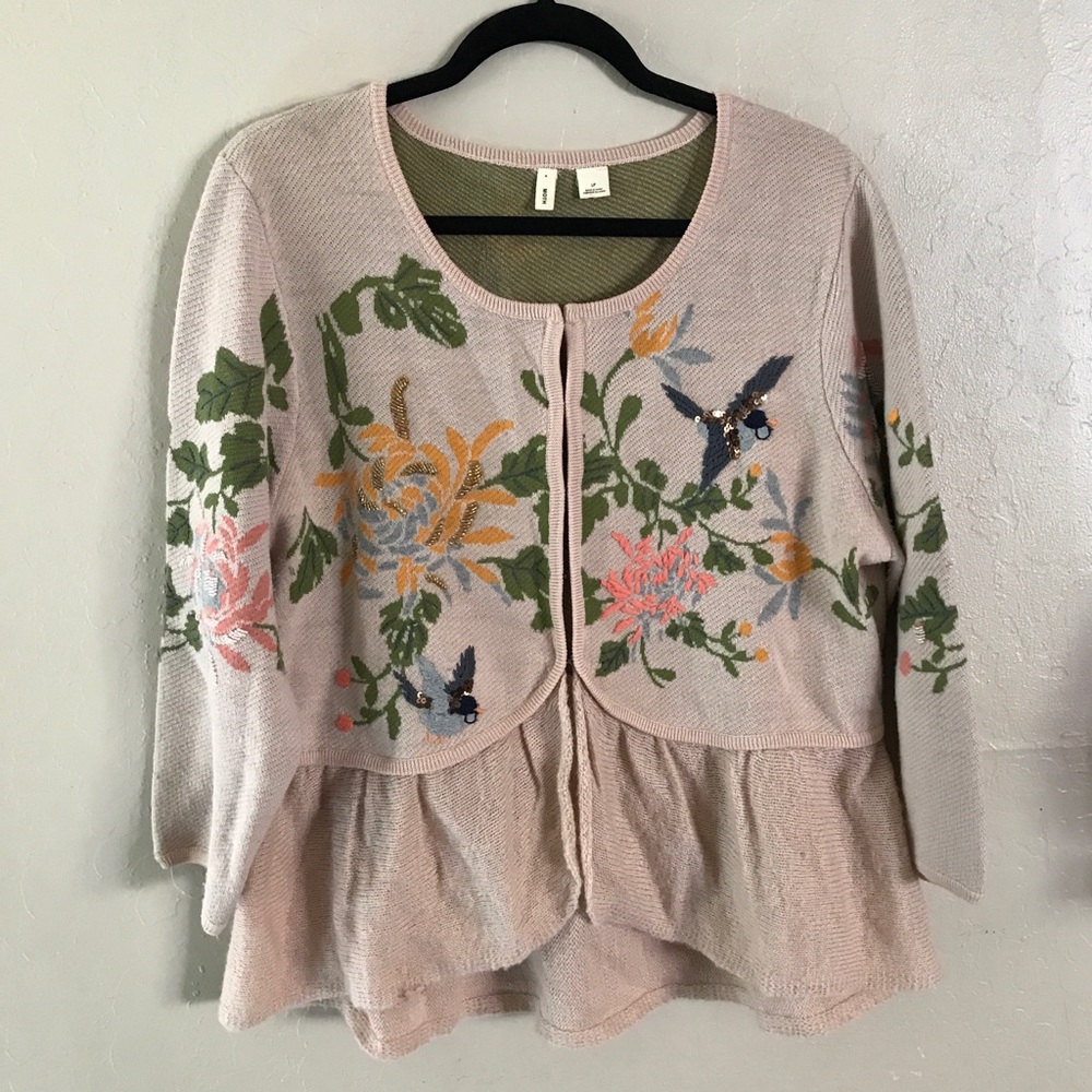 Petite Large Blush Cardigan by Moth